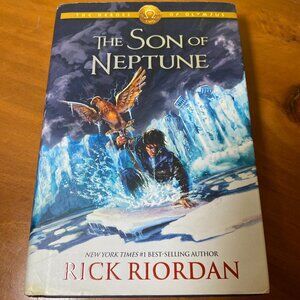 SIGNED Rick Riordan First Edition The Son of Neptune Hardcover BOOK